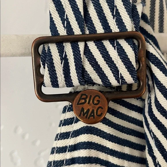 Women's Striped Overalls - Picture 8 of 9